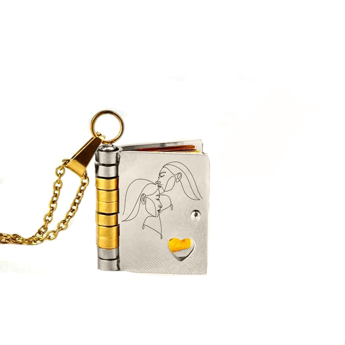 Daughter's Treasured Book Necklace