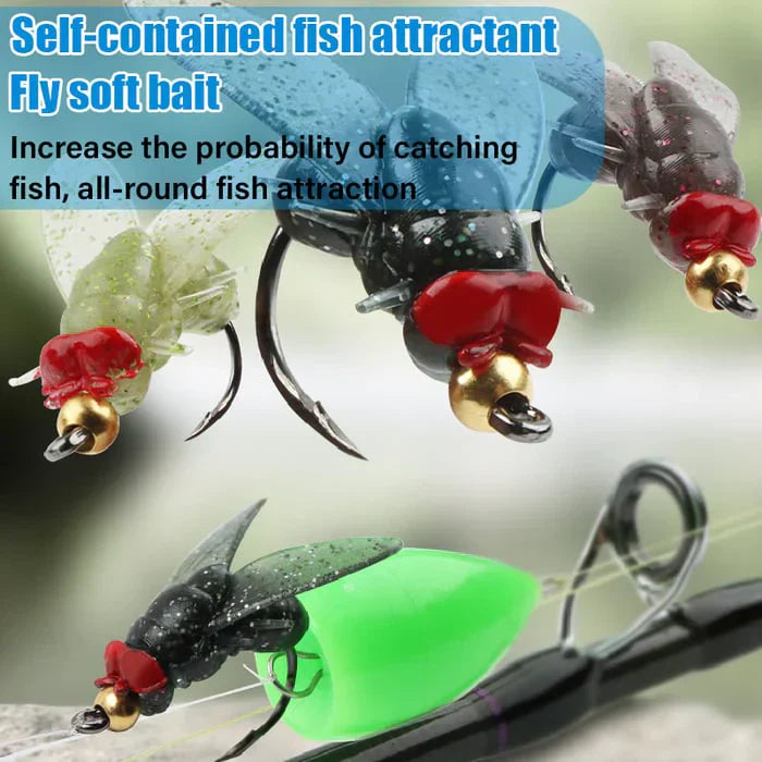 RoboFlies- My Realistic Flies for Big Catches! 🐟🎣- (Box of 20 flies)