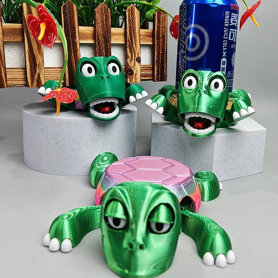 Don’t Let Your Mug Sit Alone – Add a Hilarious Turtle Coaster! 🐢