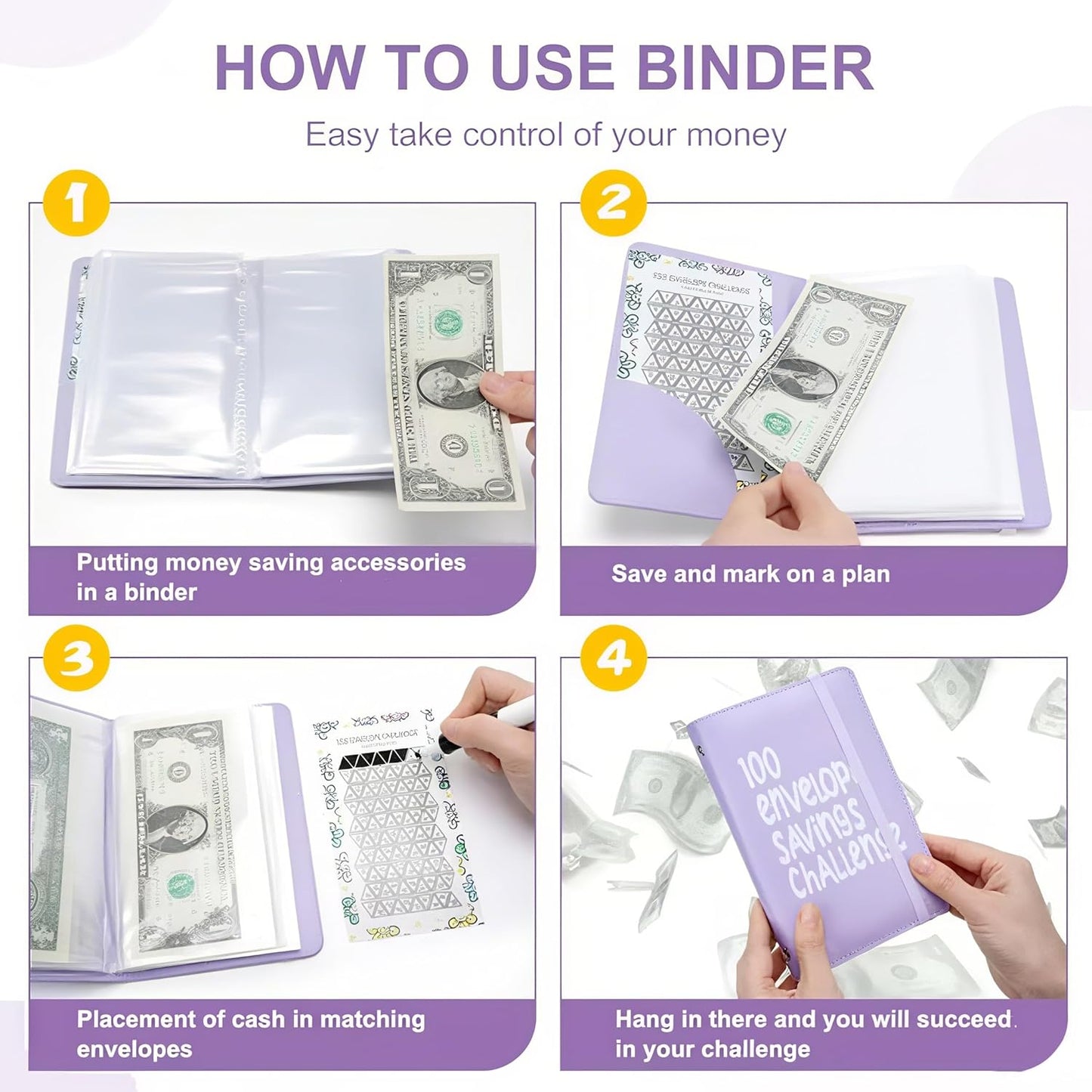 Smart Envelope Money Saver Binder
