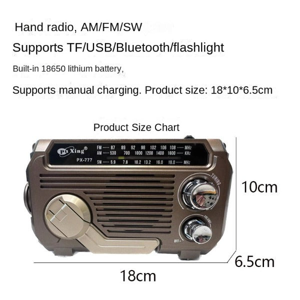 Solar Signal Retro Radio Pro