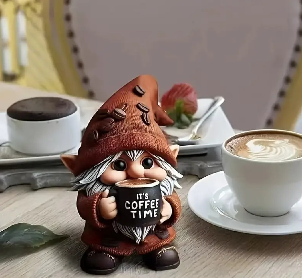 Coffee Time Gnome – The Perfect Gift for Coffee Lovers