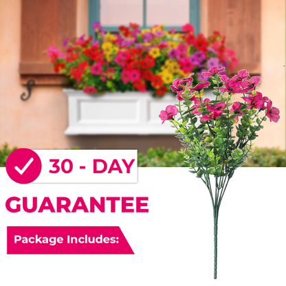 🔥Last Day 50% OFF🔥Realistic UV-Resistant Outdoor Flowers – Zero Maintenance -1 Bundle