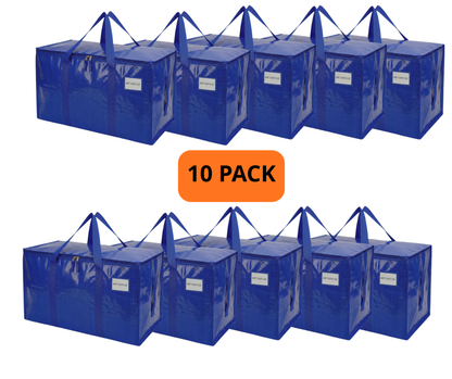 24 Gallon Extra Large Heavy Duty Foldable Moving Bags