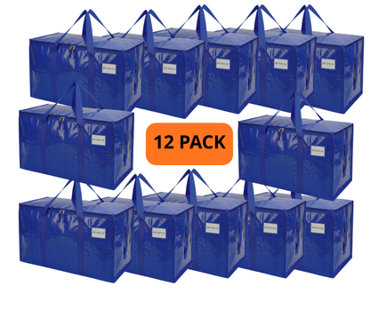 24 Gallon Extra Large Heavy Duty Foldable Moving Bags