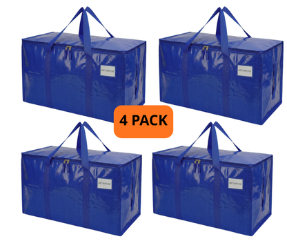 24 Gallon Extra Large Heavy Duty Foldable Moving Bags