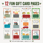 Christmas Gift Card Book