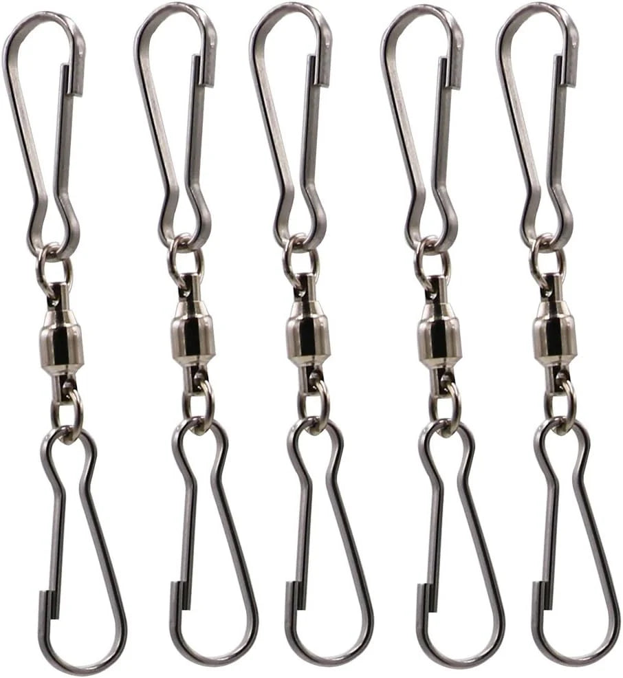 Add 4-Pack Spinning Swivel Hooks for Spiral Crystal