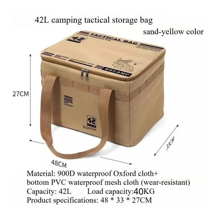 Foldable Camp Storage Box Organizer