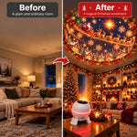 🔥🎄 Magical Christmas Projection Night Light – Transform Any Room Into A Holiday Wonderland