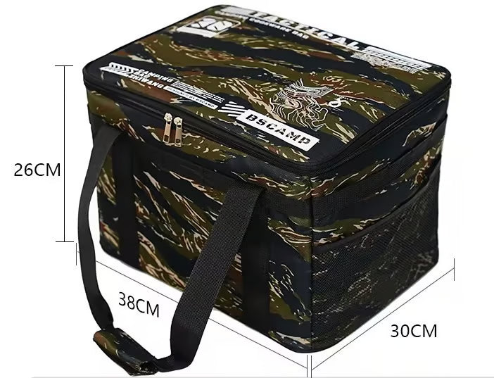 Foldable Camp Storage Box Organizer