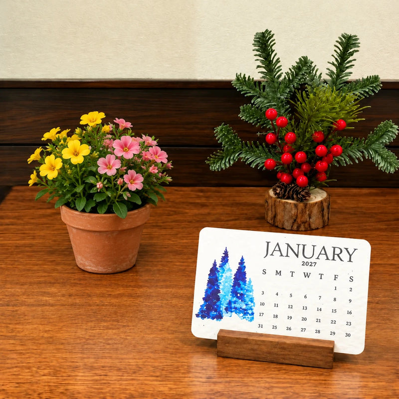 ✨Großer Vorweihnachtsverkauf: 45% RABATT🌱Umweltfreundlicher, einpflanzbarer „Zeitlos“-Saatgut-Kalender 2027