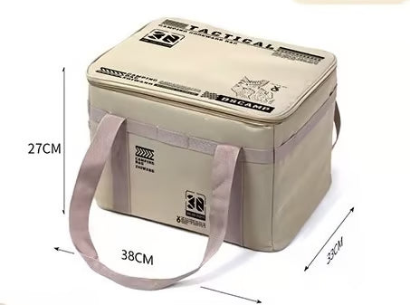 Foldable Camp Storage Box Organizer