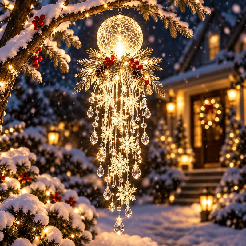 Snowflake LED Hanging Light