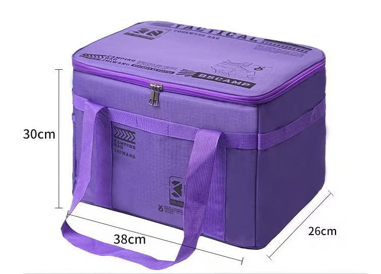 Foldable Camp Storage Box Organizer