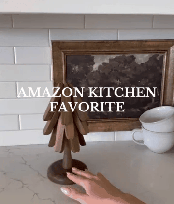 Foldable Tree-Shaped Trivet Set