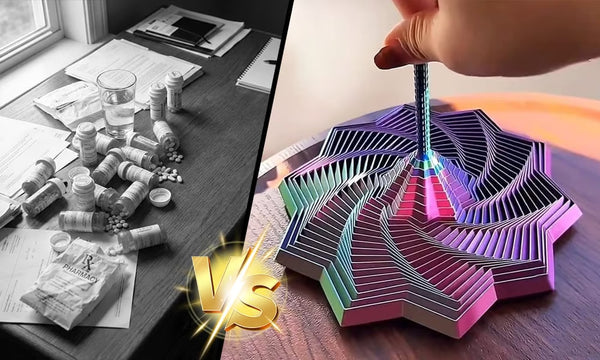 Fractal Star Fidget Focus Spinner