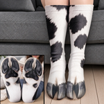 Gag Gift For Animal Lovers - Personalized Funny Chicken Duck Pig Feet Socks