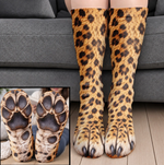 Gag Gift For Animal Lovers - Personalized Funny Chicken Duck Pig Feet Socks