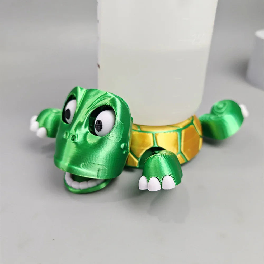 Don’t Let Your Mug Sit Alone – Add a Hilarious Turtle Coaster! 🐢