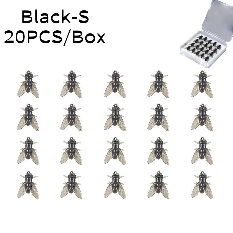 RoboFlies- My Realistic Flies for Big Catches! 🐟🎣- (Box of 20 flies)