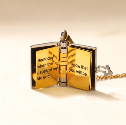 For Granddaughter - The Most Beautiful Chapter Book Necklace