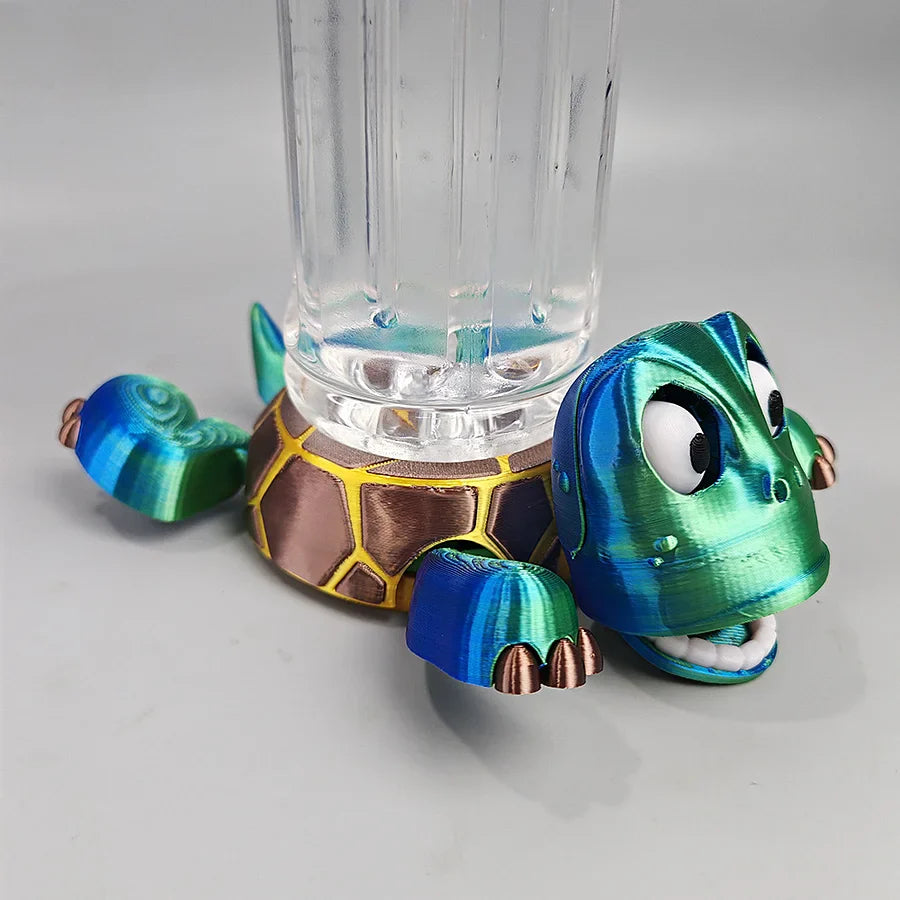 Don’t Let Your Mug Sit Alone – Add a Hilarious Turtle Coaster! 🐢
