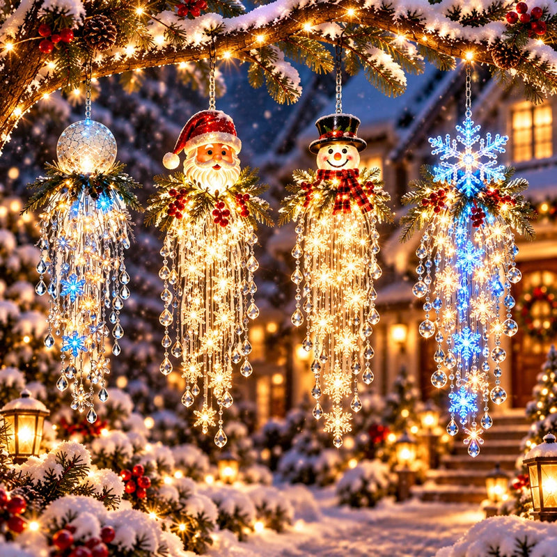 Snowflake LED Hanging Light