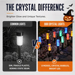 Solar Crystal Bubble Pathway Lights