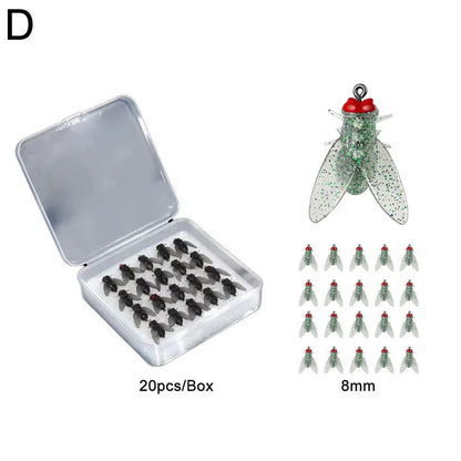 RoboFlies- My Realistic Flies for Big Catches! 🐟🎣- (Box of 20 flies)