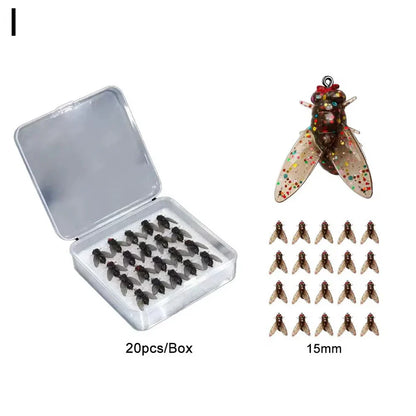 RoboFlies- My Realistic Flies for Big Catches! 🐟🎣- (Box of 20 flies)
