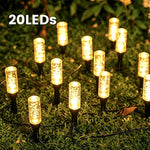 Solar Crystal Bubble Pathway Lights