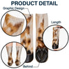 Gag Gift For Animal Lovers - Personalized Funny Chicken Duck Pig Feet Socks