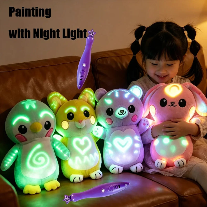 Glowing Plush Animal Night Light