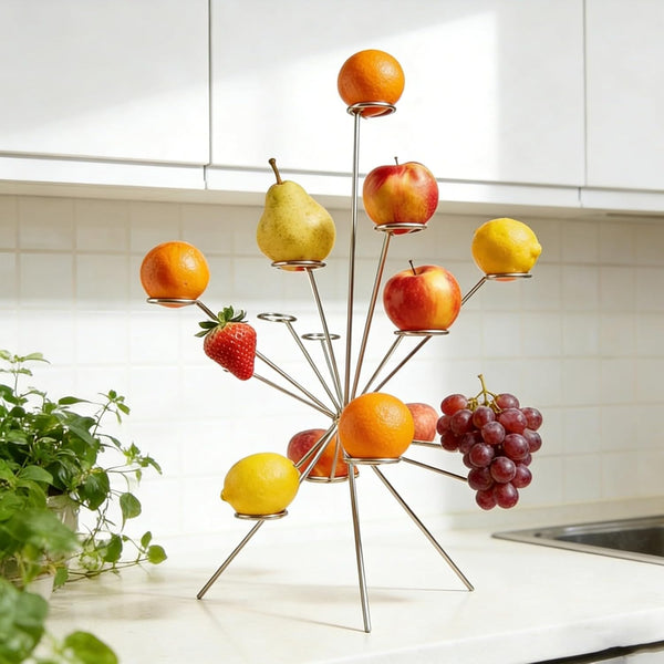 Exploded Sculptural Fruit Bowl Centerpiece