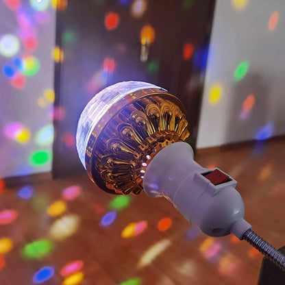 💃Colorful Rotating Disco Ball Light
