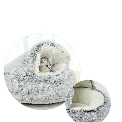 CozyNook Snuggle Den Pet Bed