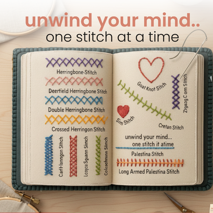 CalmStitch Embroidery Book