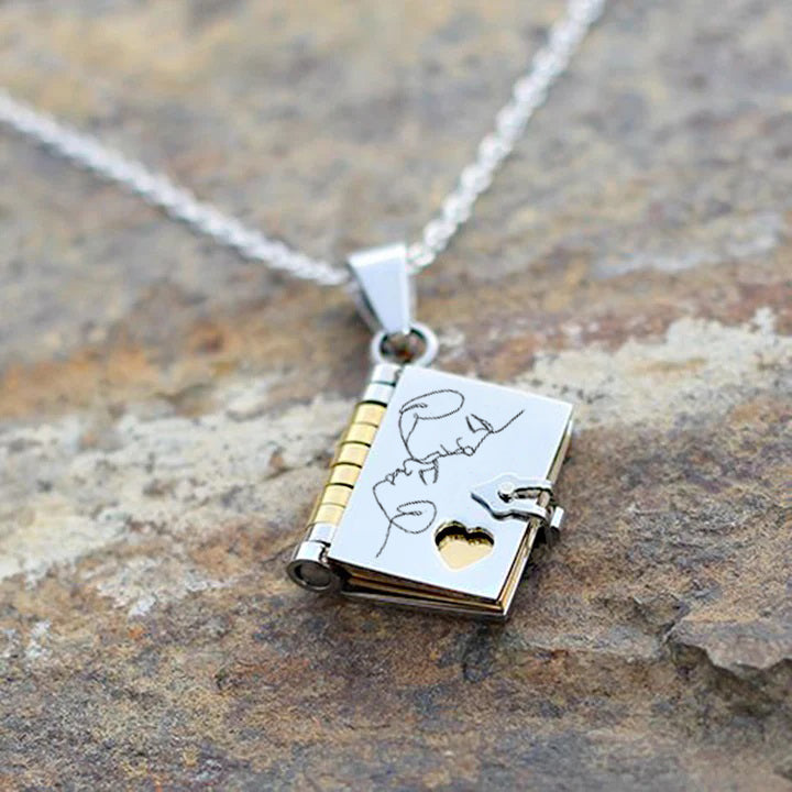 My Love Book Keepsake Necklace