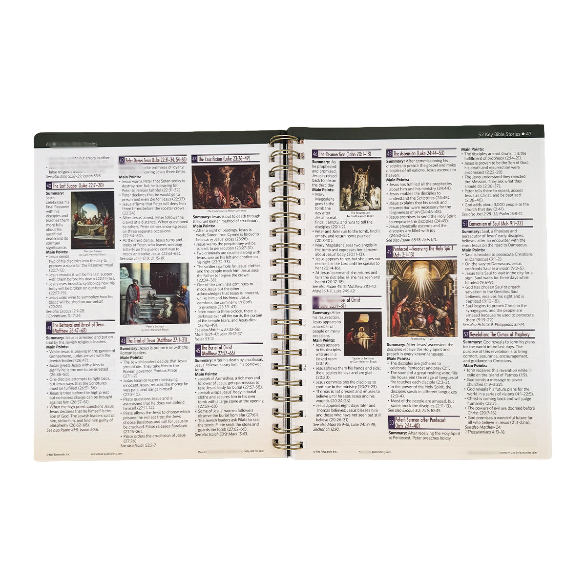 Rose Bible Charts Reference Guide