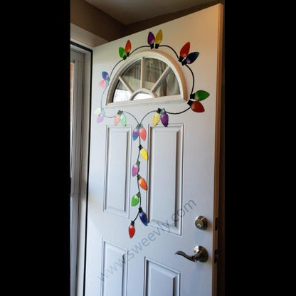 Reflective Holiday Bulb Magnets