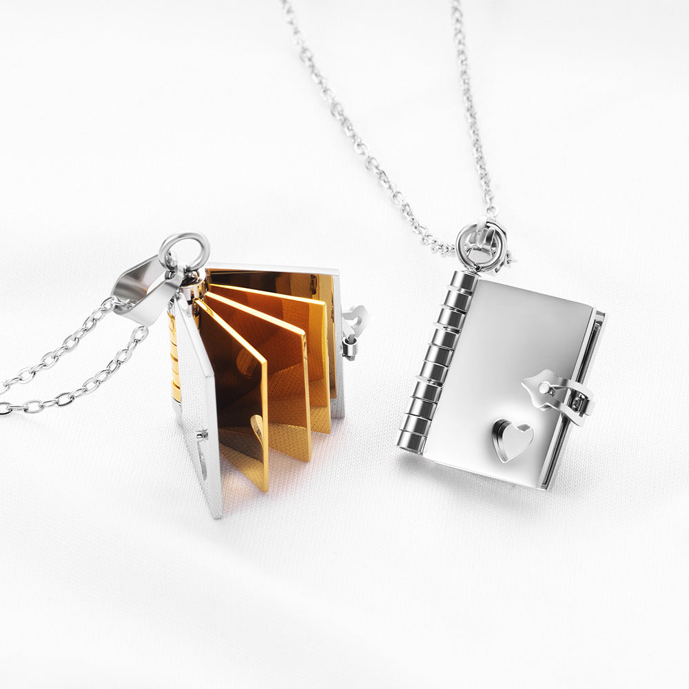 My Love Book Keepsake Necklace