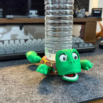 Don’t Let Your Mug Sit Alone – Add a Hilarious Turtle Coaster! 🐢