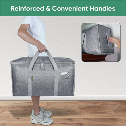 24-Gallon Extra Large Heavy Duty Foldable Moving Bags