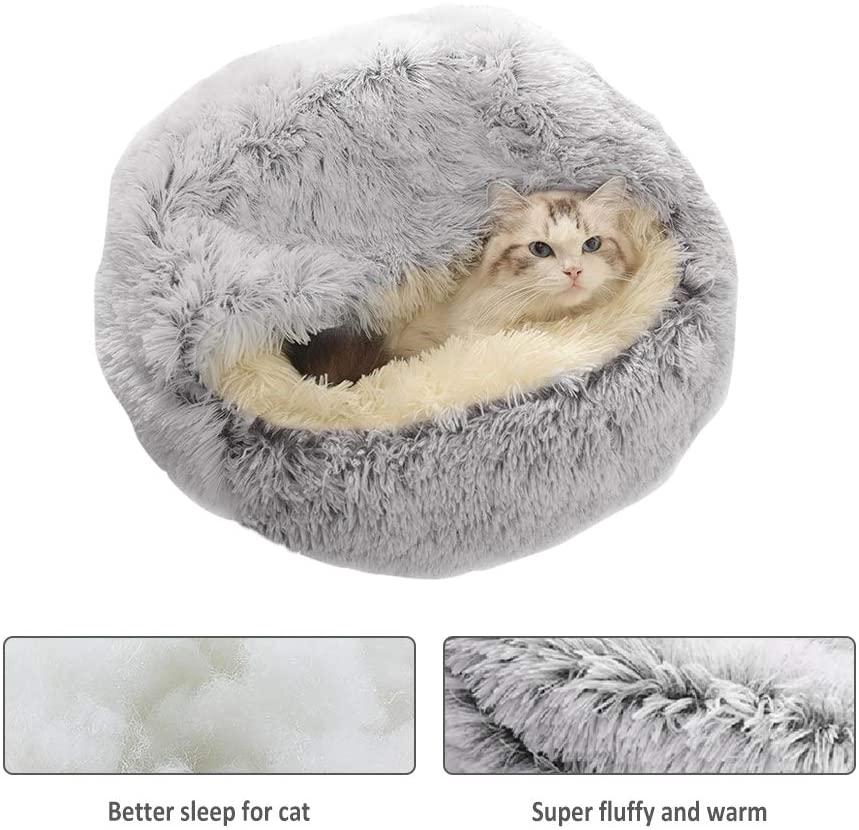 CozyNook Snuggle Den Pet Bed