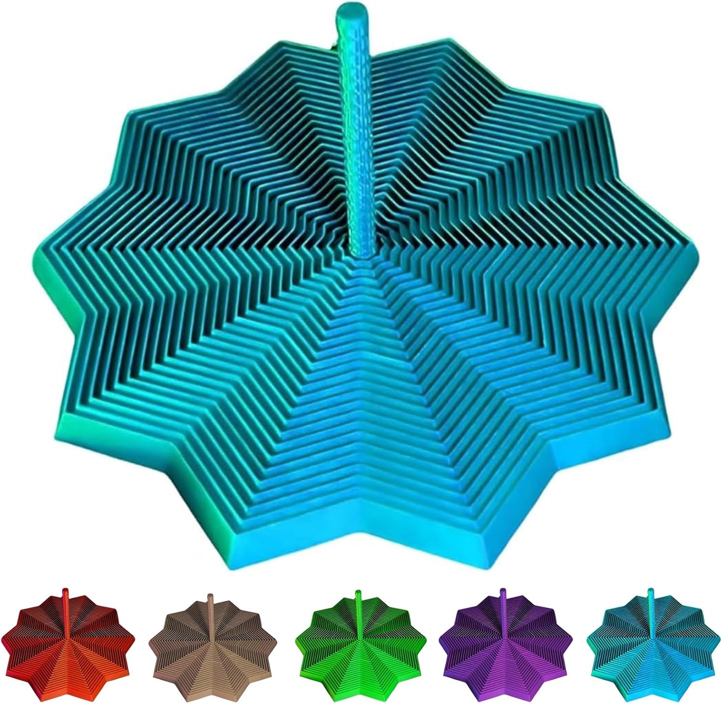 Fractal Star Fidget Focus Spinner