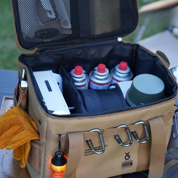Foldable Camp Storage Box Organizer