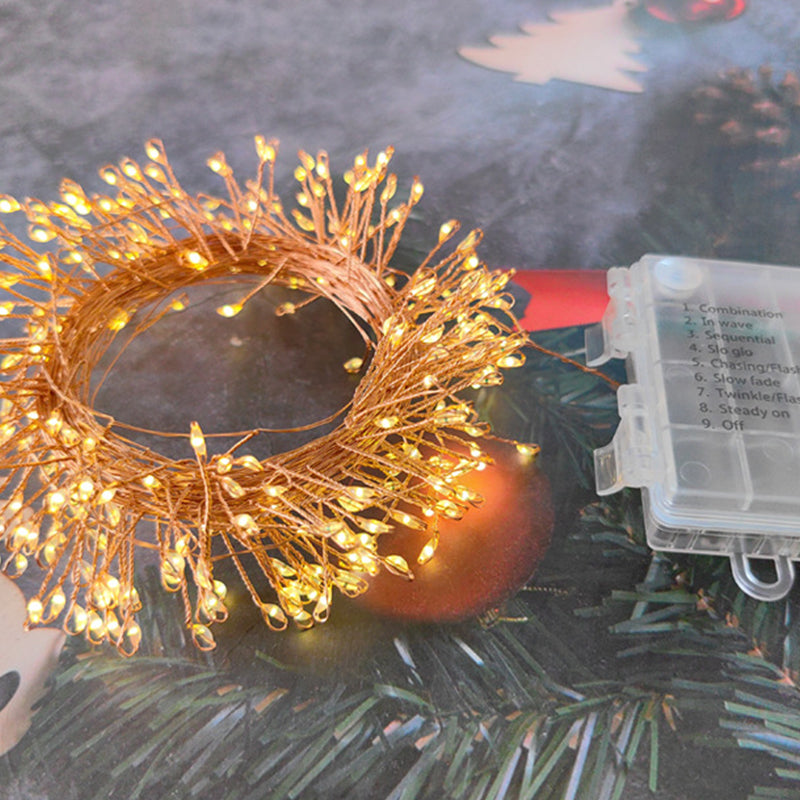 Twinkle Copper Glow Lights