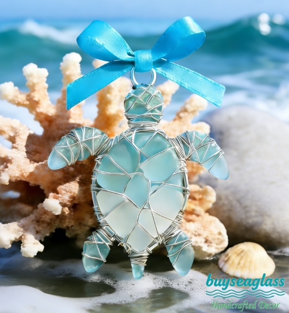 Handwrapped Sea Glass Ocean Charms