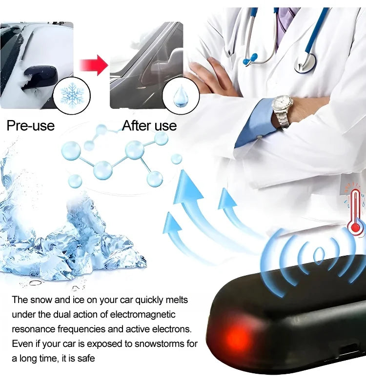 Quick Thaw Car Deicing Device